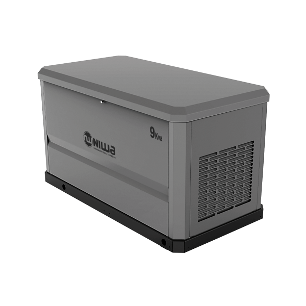 Generador a gas encabinado Niwa GNW-9000-GNLP-ATS