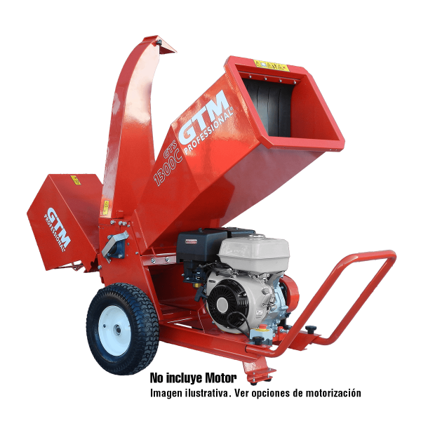 Chipeadora de ramas y cultivos GTM GTS1300C (Compo)
