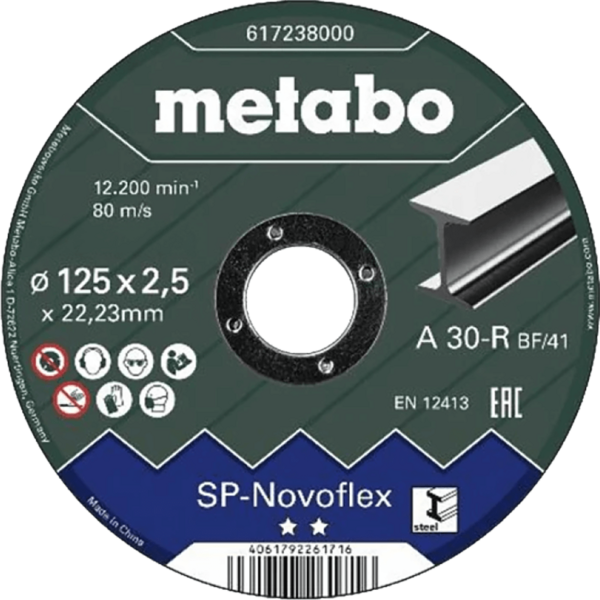 Disco Metabo Novoflex 125x2,5x22,23