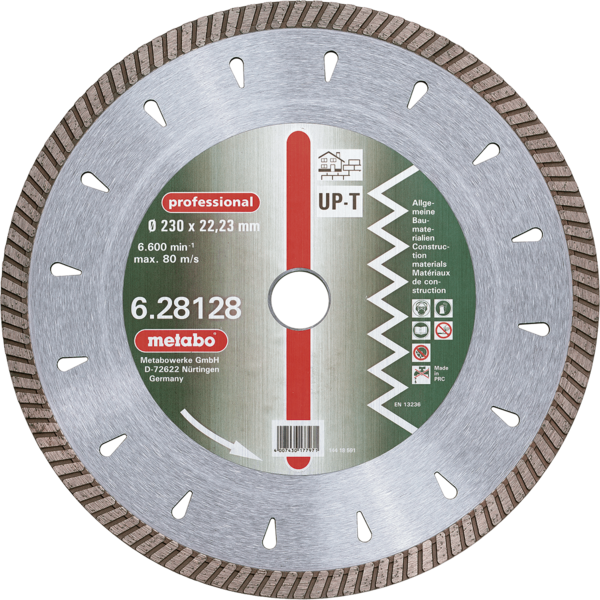 Disco Metabo Diamantado UP-T 125X2,2 PROF