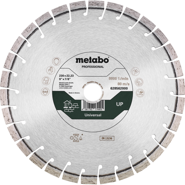 Disco Metabo Diamantado UP 230x22,23