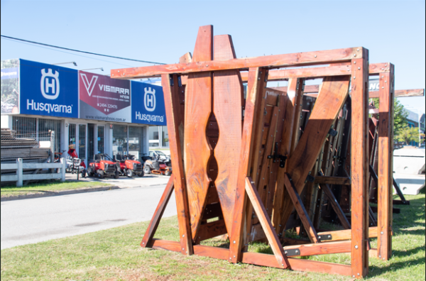 Manga de madera