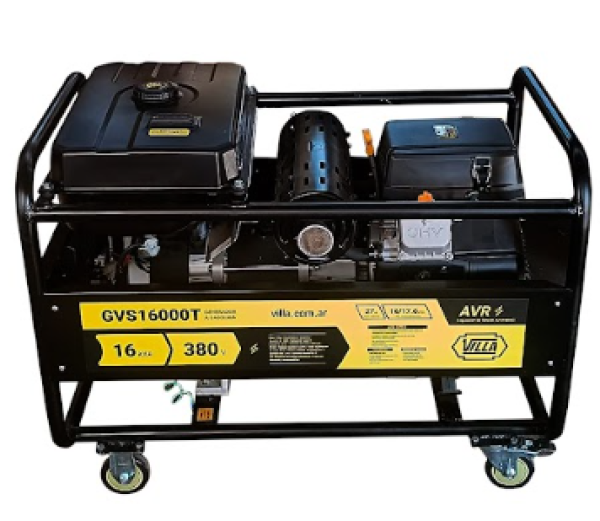 Grupo Eletrogeno con Alternador villa - GVS16000T