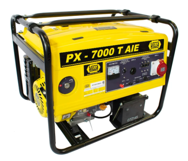 Grupo Electrogeno 380V 7000W Trifasico AE Imp. PX7000T 