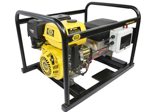 Motosoldadora 15HP, Electromecanica, IAC, 60A Min/200A Max SVI200MAC