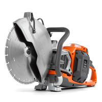 Cortadora de potencia a batería Husqvarna K1 PACE 14