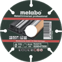 Disco Metabo Diamantado MUP115x1,3x22,23