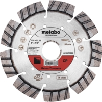Disco Metabo Diamantado CP 125x22,23