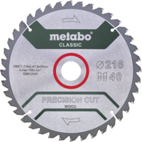 Discos de corte para madera y materiales no ferrosos