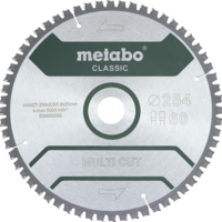 Disco Metabo MultiCut Classic 254x30 60FZ/TZ 5°neg/B