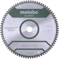 Disco Metabo MultiCut Classic 305x30 80FZ/TZ 5°neg/B