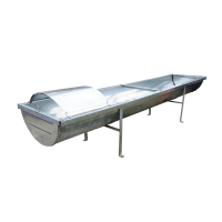 BEBEDERO CHAPA GALVANIZADA 470 LT