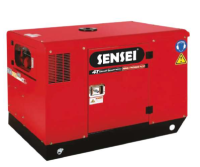Generador trifasico SENSEI Diesel MGD-14000 AE3 AVR Apto tablero transferencia